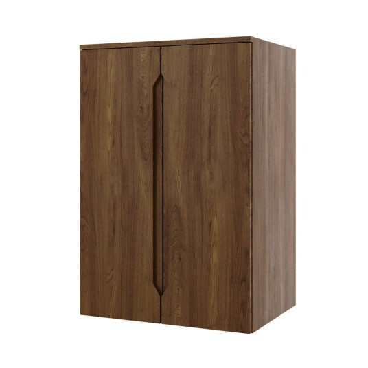 Linn Bad Emma Høyskap Mørk Eik - 60cm m/2 Dører
