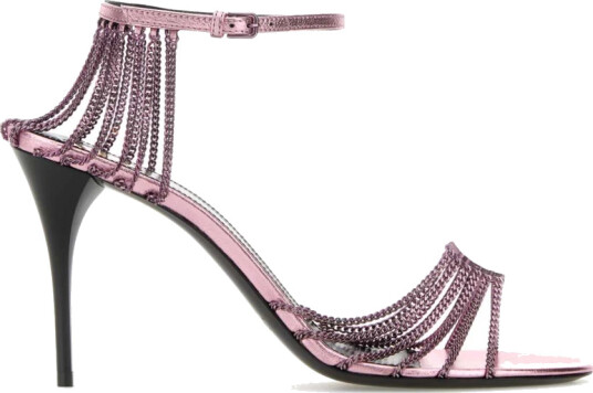 Saint Laurent Dame Sko Lilla 37 EU,
