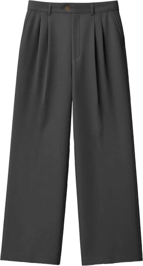 Prohibited Heritage Pleated Pants DARK GREY 32 Prohibited Heritage Pleated Pants DARK GREY 32