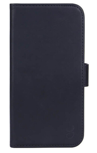 GEAR Lommebokdeksel i PU Skinn for iPhone 14 Pro Max, Flip-cover, Svart