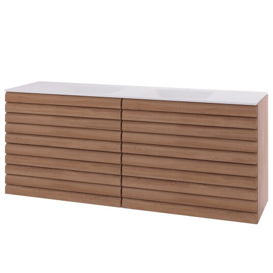 Linn Bad Selma Eikestav 2 Skuffer Heltre D45cm Servantskap Eik / 160cm Valgfri Linn Bad Selma Eikestav 2 Skuffer Heltre D45cm Servantskap Eik / 160cm Valgfri