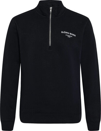 Björn Borg Borg Essential 1 Half Zip   BLACK BEAUTY   S