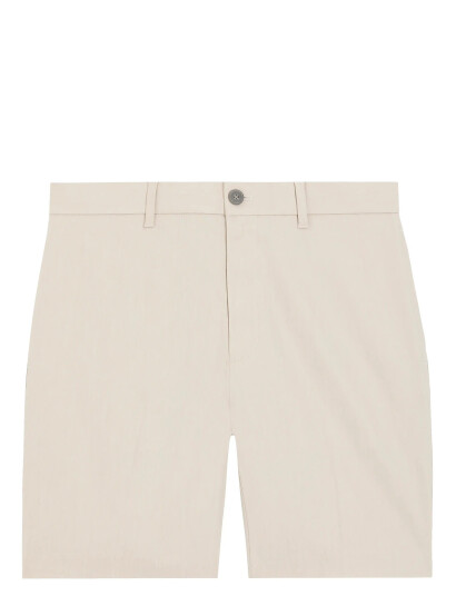 Calvin Klein Linen Lyocell Stretch Short - Beige - 31