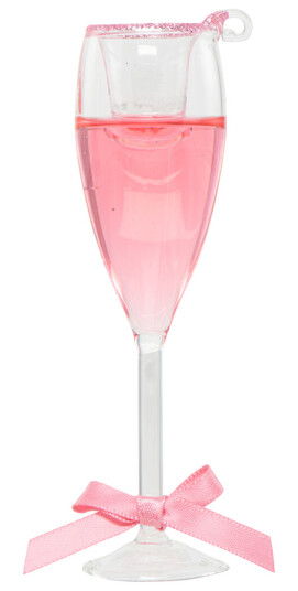 Christmas Inspirations Ornament Rosa Champagne H11 Christmas Inspirations Ornament Rosa Champagne H11