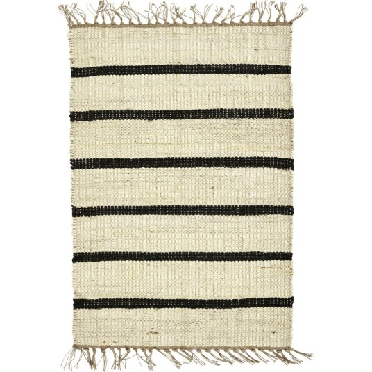 House Doctor HDSima Teppe 60x90 cm Sort / Natur