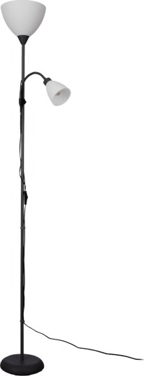 Eglo Montanini E Gulvlampe H1760 E27/E14 Sort Eglo Montanini E Gulvlampe H1760 E27/E14 Sort
