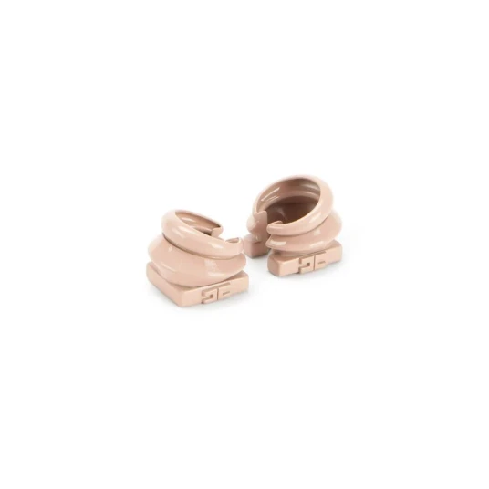 Elisabetta Franchi Dame Accessories Beige ONE SIZE,