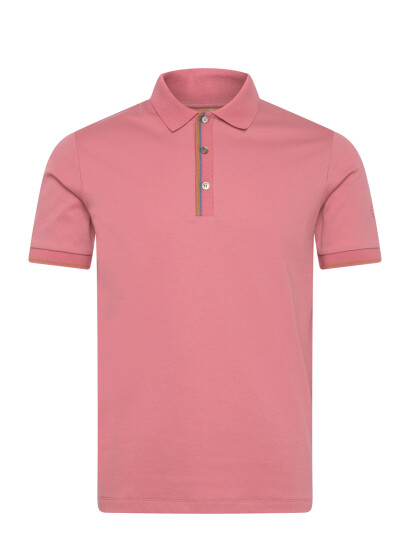 Mos Mosh Gallery Mmgharvey Polo Ss Tee Pink XL