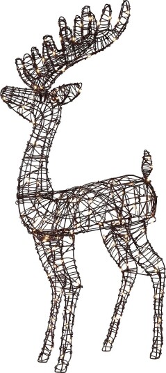 Star Trading Utendørsdekorasjon VickeDeer 115cm Brun