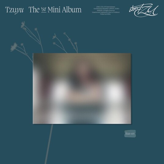 Tzuyu (Twice)  abouTZU (Run ver.)  CD