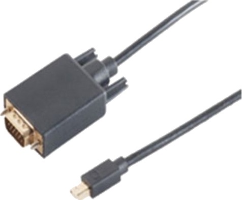 Shiverpeaks Bs10-54055, 5 M, Vga (D-Sub), Mini Displayport, Hankjønn, Hankjønn, Gull
