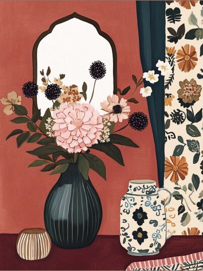 Plakat Blomstereleganse