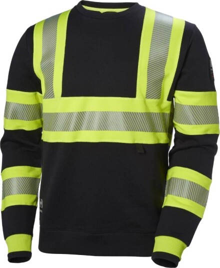 Helly Hansen Workwear ICU 79272 369 Genser varsel svart/gul Hi Vis Gul Klær