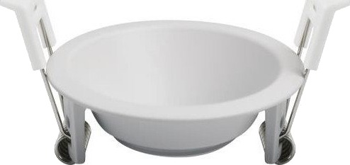 Deep Deco hvit aluminium downlight ring For innbyggingsspot rund