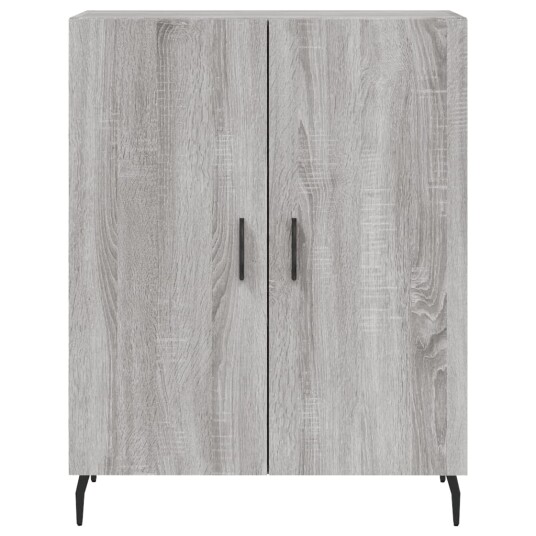 vidaXL Skjenk grå sonoma 69,5x34x90 cm konstruert tre vidaXL Skjenk grå sonoma 69,5x34x90 cm konstruert tre
