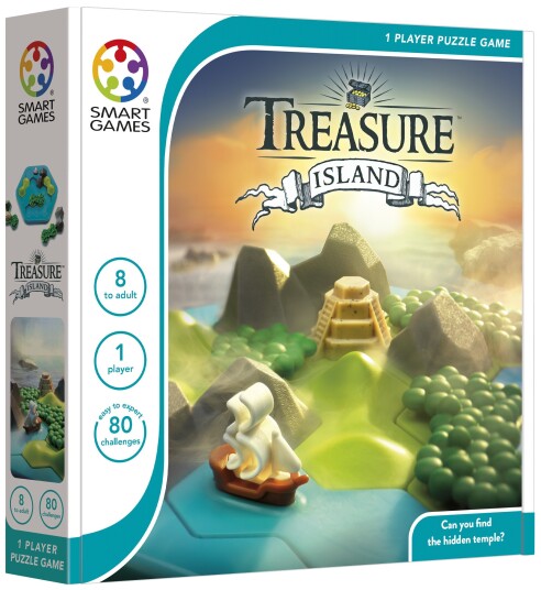 SmartGames Treasure Island Spill 8+ År