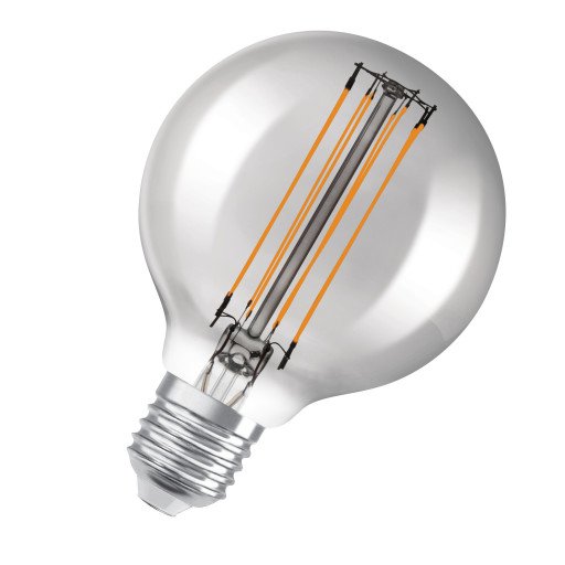 Ledvance 1906 globe 80 smoke st t fil 500lm 11W/818 E27dim Ledvance 1906 globe 80 smoke st t fil 500lm 11W/818 E27dim
