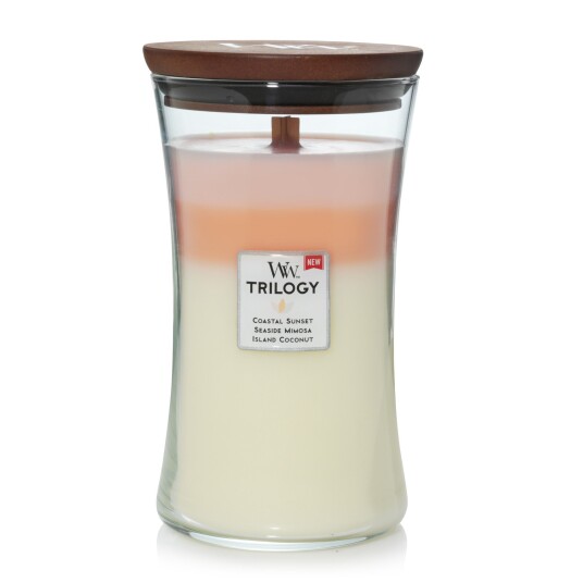 WoodWick Island Getaway Trilogy Medium Medium