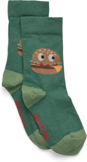 Melton Burger Socks Green 31/34 Melton Burger Socks Green 31/34