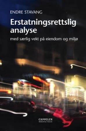 Erstatningsrettslig Analyse Av Endre Stavang