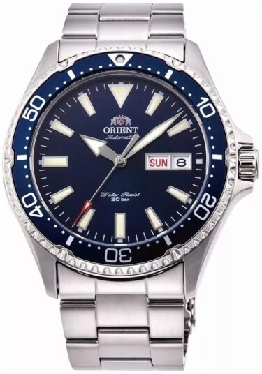 Orient Herreklokke RA AA0002L39B Mako Iii Blå/Stål Ø41.8 mm