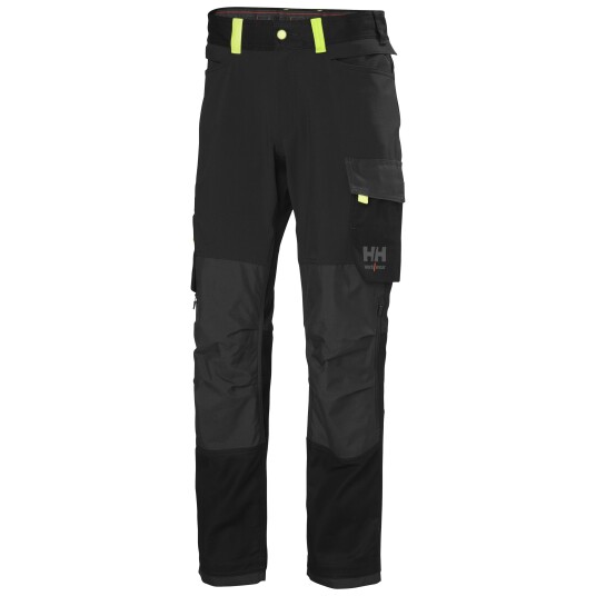 Helly Hansen Workwear Oxford 77395 999 Arbeidsbukse Svart Morkgra C52