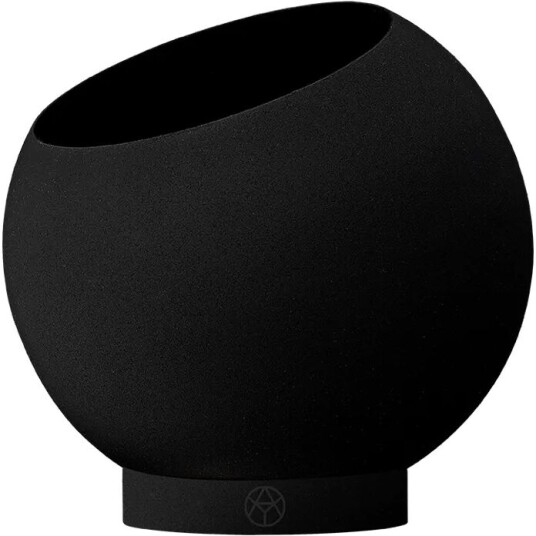 AYTM Globe blomsterpotte Ø17 cm Black