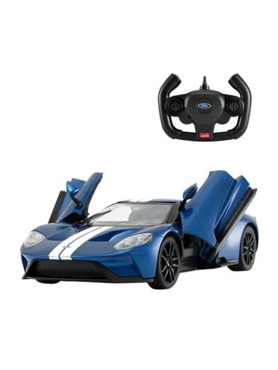 RASTAR R/C 1:14 Ford GT remote control car blue