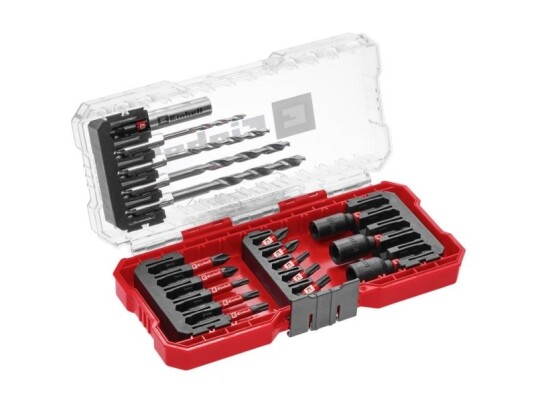 Einhell Topnøgle-Bit-Sæt 1/4 (6,3 Mm) 18 Dele 108709 Einhell Topnøgle-Bit-Sæt 1/4 (6,3 Mm) 18 Dele 108709