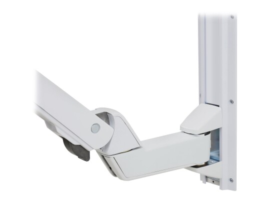 Ergotron StyleView Sit-Stand Combo Extender - Short monteringskomponent - hvit