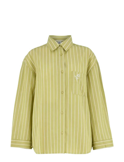 Becksöndergaard Striped Pyjamas Shirt White L