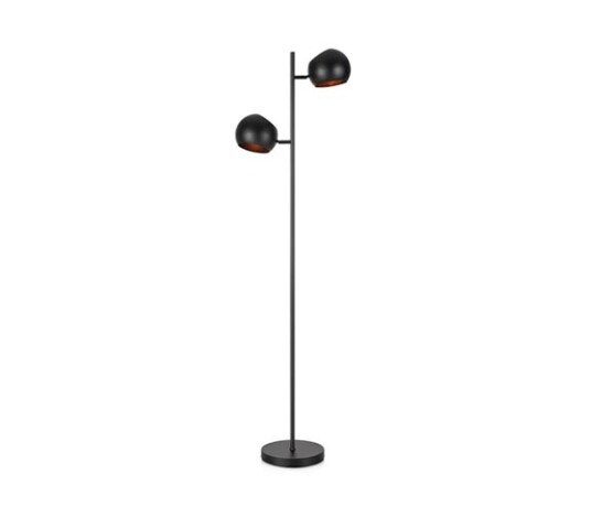 Edgar Gulvlampe 2L Sort Edgar Gulvlampe 2L Sort