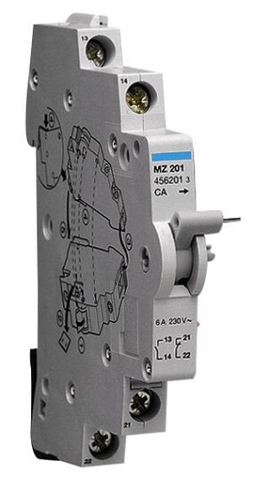 Hager MZ202 Hjelpekontakt 230V 6A Elfordeling & strømforsyning