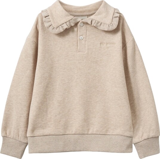 Sofie Schnoor Collegegenser ElisKB Beige Melange Sofie Schnoor 2 år 92 Collegegenser