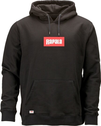 Rapala Red Box Logo Hoodie Black Rapala Red Box Logo Hoodie Black