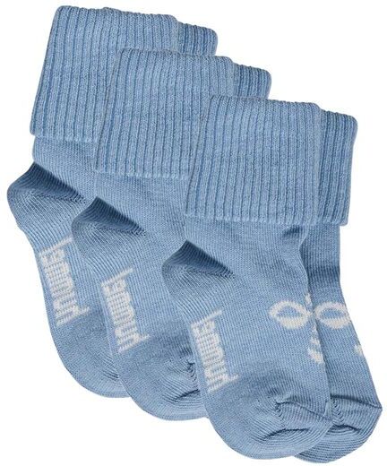 Hummel Bee 3 Pack sokker til baby Faded Denim Hummel Bee 3 Pack sokker til baby Faded Denim