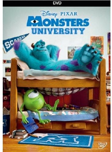 Monsters University DVD
