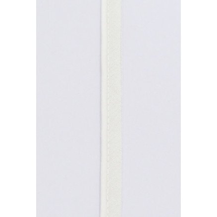 Diverse Passepoilbånd på Metermål Polyester/Bomull 001 Natur 8mm 50cm