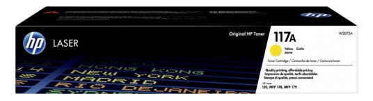 HP Toner W2072a (117a) - Gul