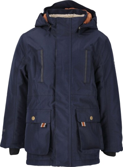 ZigZag Travis Parka Vinterjakke Barn Navy 116 122