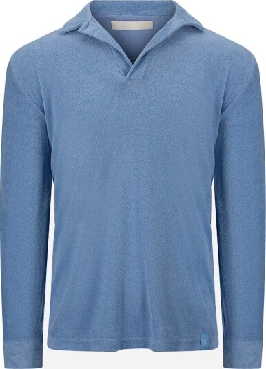 Monel Michael longsleeve terry L blå herre Monel Michael longsleeve terry L blå herre