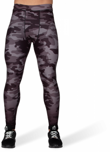Gorilla Wear Franklin Men"s Tights Black/Gray Camo 3XL