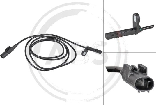 Sensor, ABS A.B.S. 30203