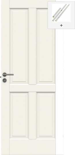 Innerdør Swedoor Craft 04 med Karmsett