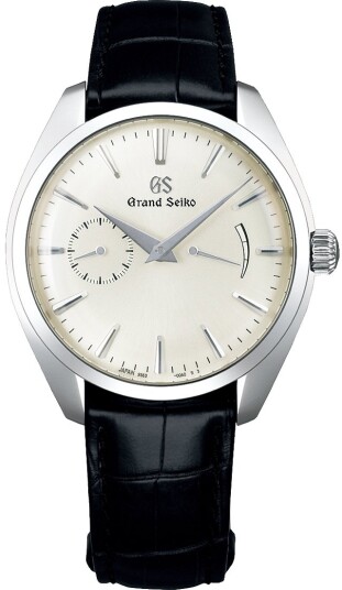 Grand Seiko Herreklokke SBGK007G Elegance Collection Antikkhvit/Lær