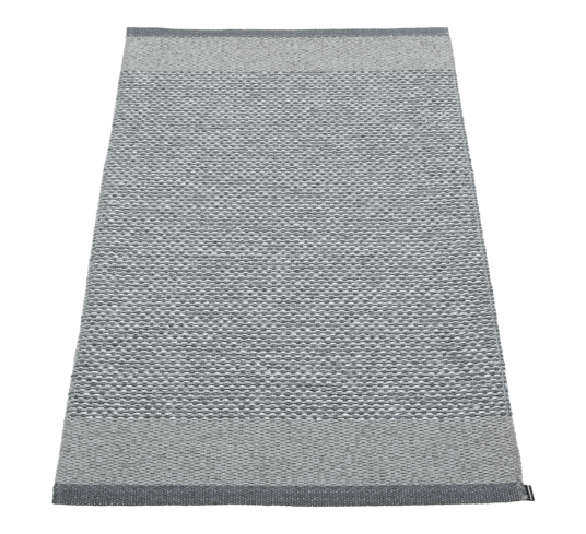 Pappelina Edit matte granitgrå grå metallic 70x120 cm