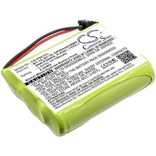 Toshiba RC009814 batteri (700 mAh 3.6 V)