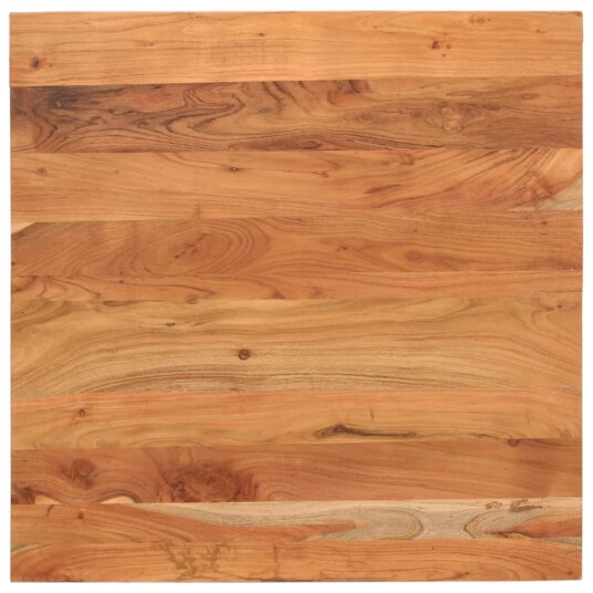 Bordplate 80x80x3,8 cm firkantet heltre bøketre 371003