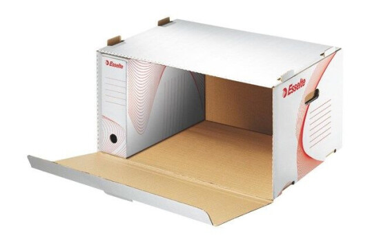 Esselte box file white