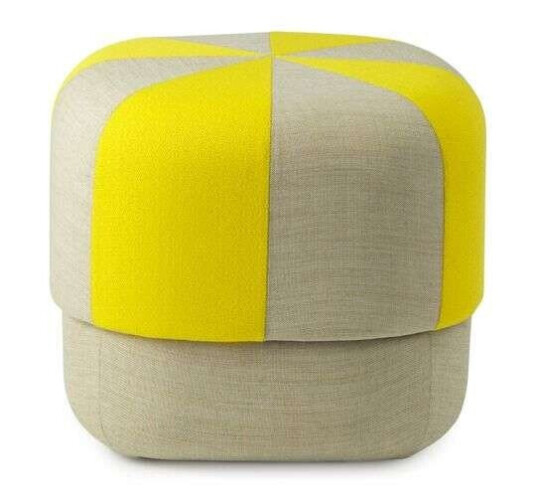 Normann Copenhagen - Circus Pouf Duo Small Yellow Normann Copenhagen